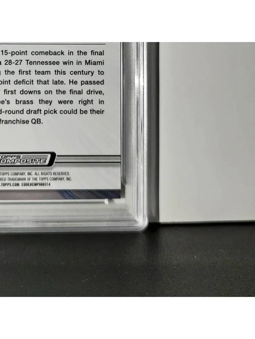 Will Levis 2023 Topps Resurgence Rookie #100 Surge 153/249 PSA 9 Mint